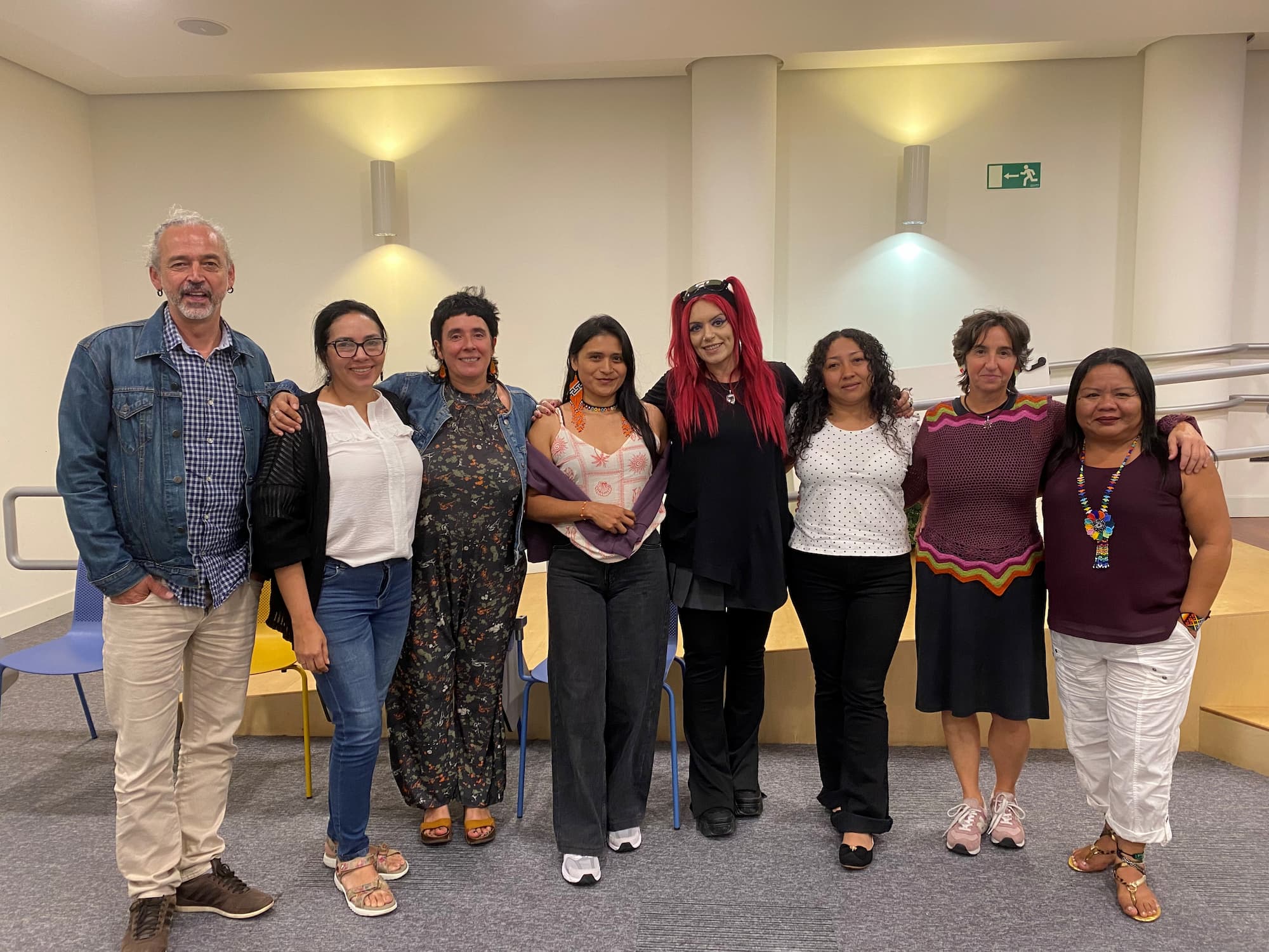 LAIA Araba comparte un encuentro con mujeres indígenas defensoras de los derechos humanos y del territorio en la Amazonía venezolana