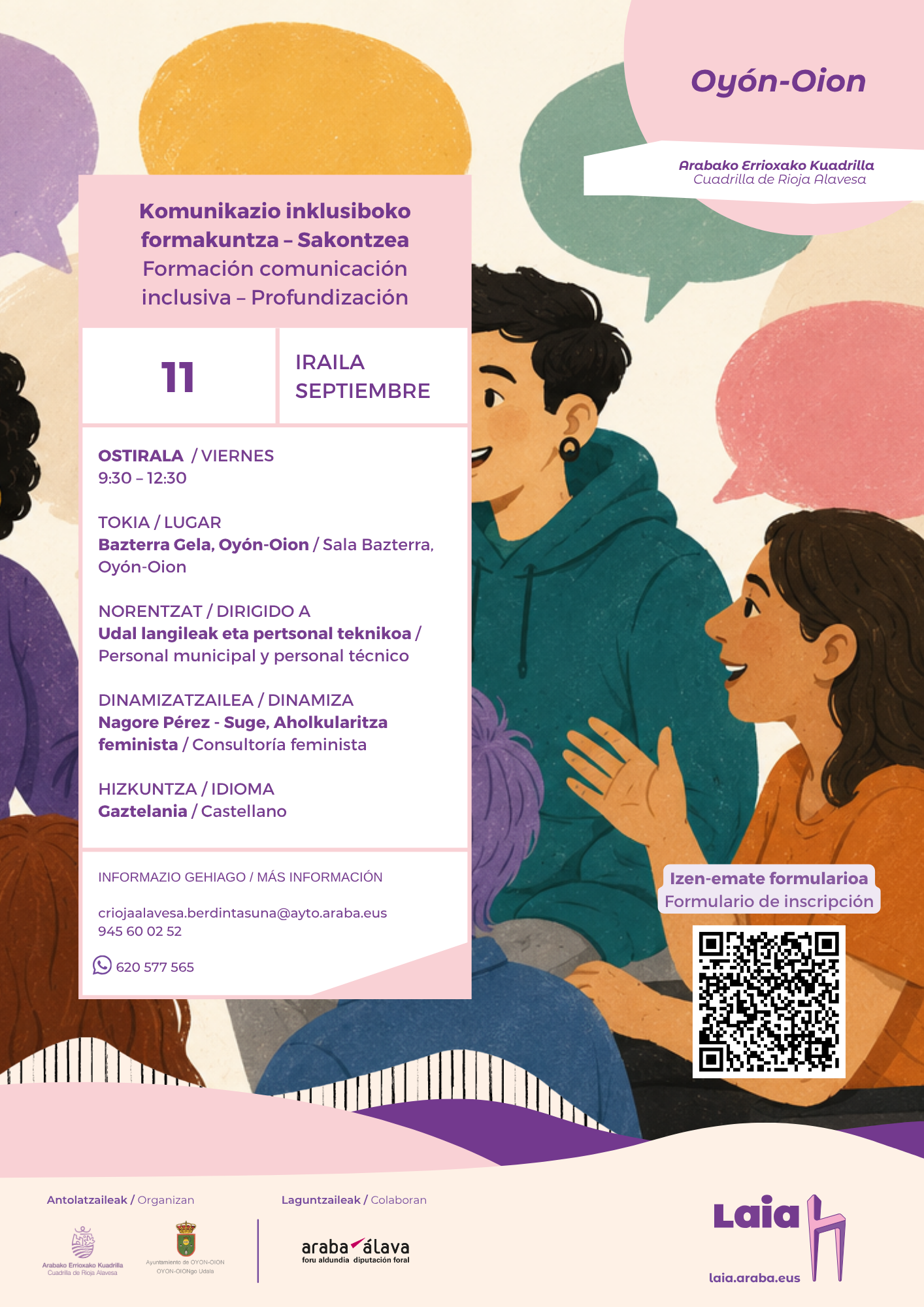 OION OYON - Formación comunicación inclusiva – Profundización