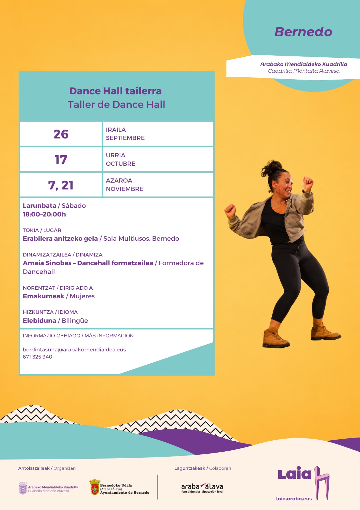 BERNEDO - Taller de Dance Hall