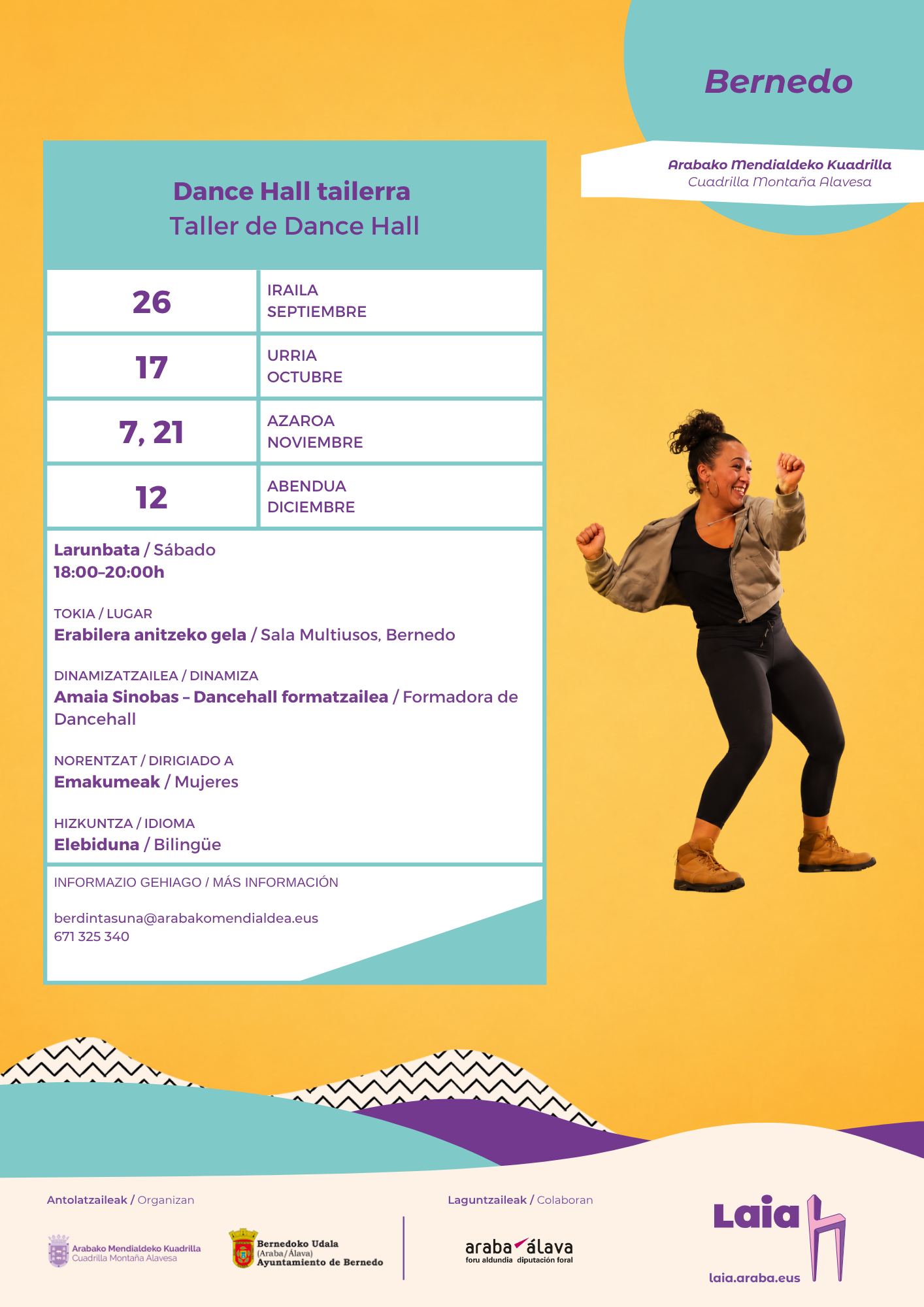 BERNEDO - Taller de Dance Hall