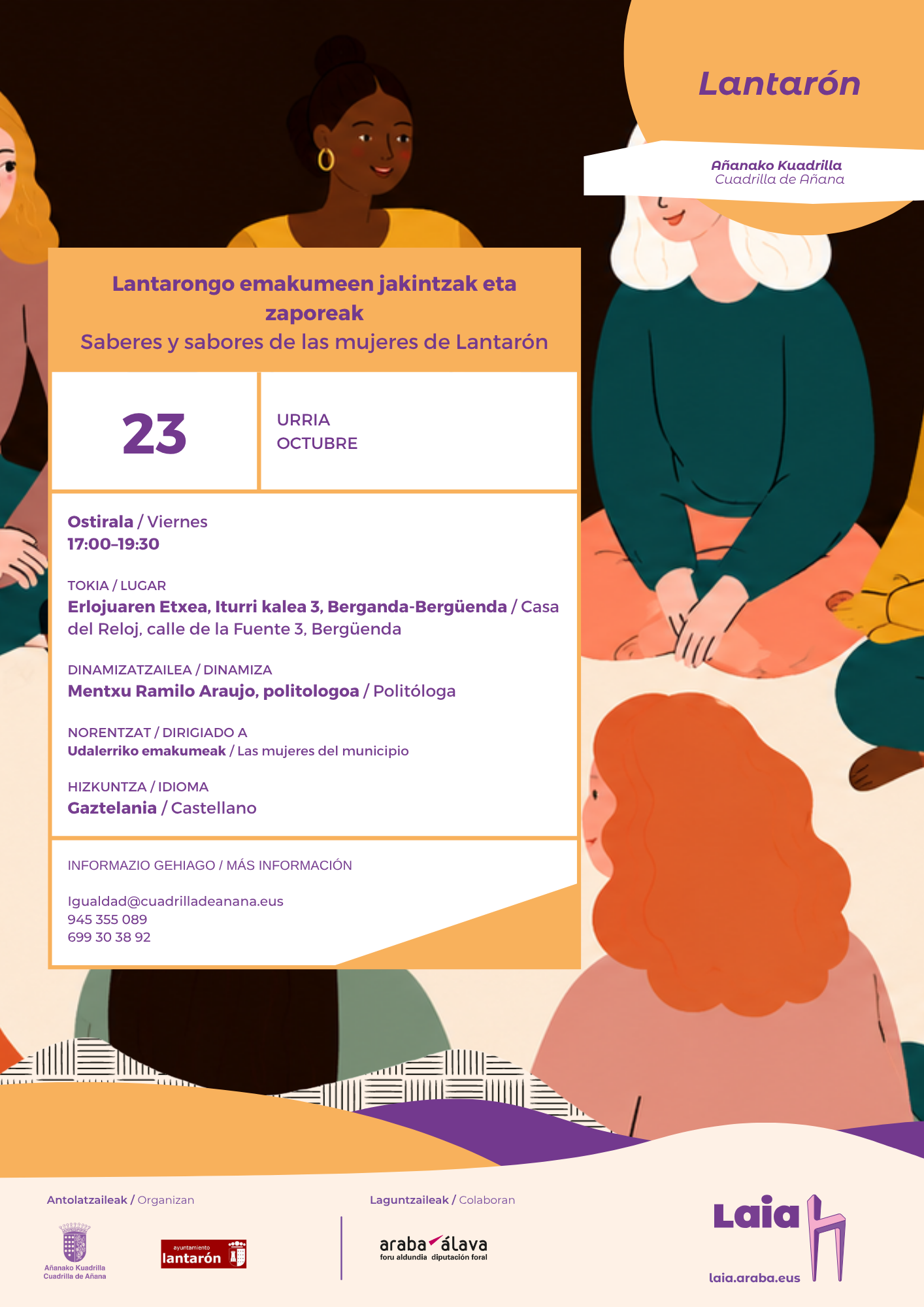 AÑANA - Saberes y sabores de las mujeres de Ribera: Baja Lo que no se documenta, no existe